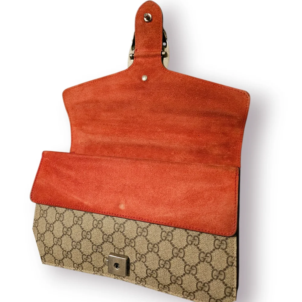 Gucci GG Supreme Monogram Small Dionysus Shoulder Bag - Picture 5 of 10